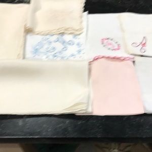 Eight Vintage Handkerchiefs